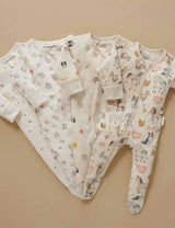Printed Zip Growsuit Pack Cherry Blossom Print