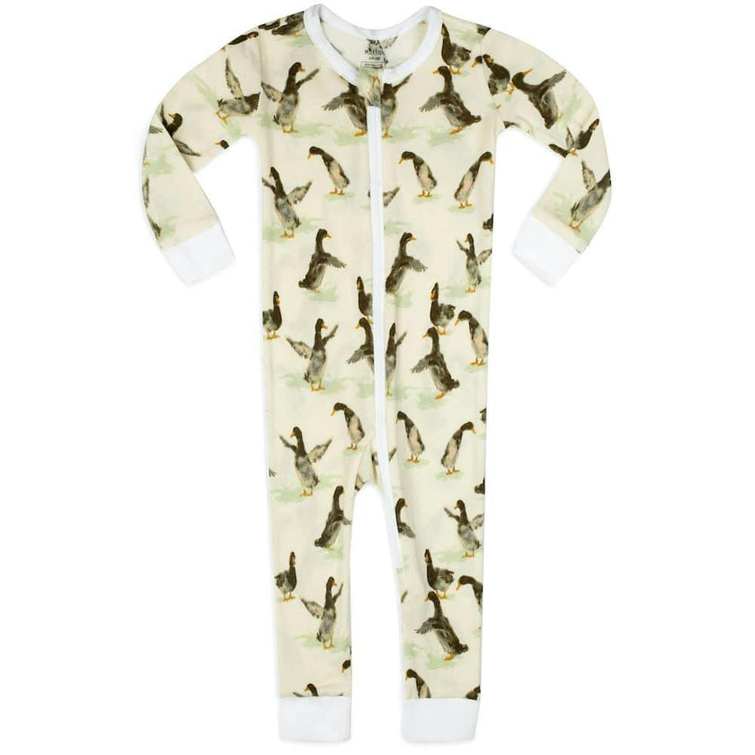 Organic Cotton Zipper Pajama