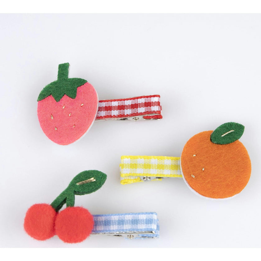 Fruit Hair Clips