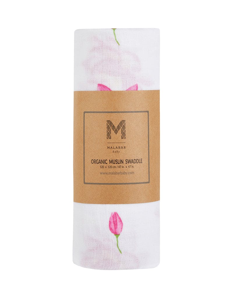 Organic Cotton Muslin Swaddle