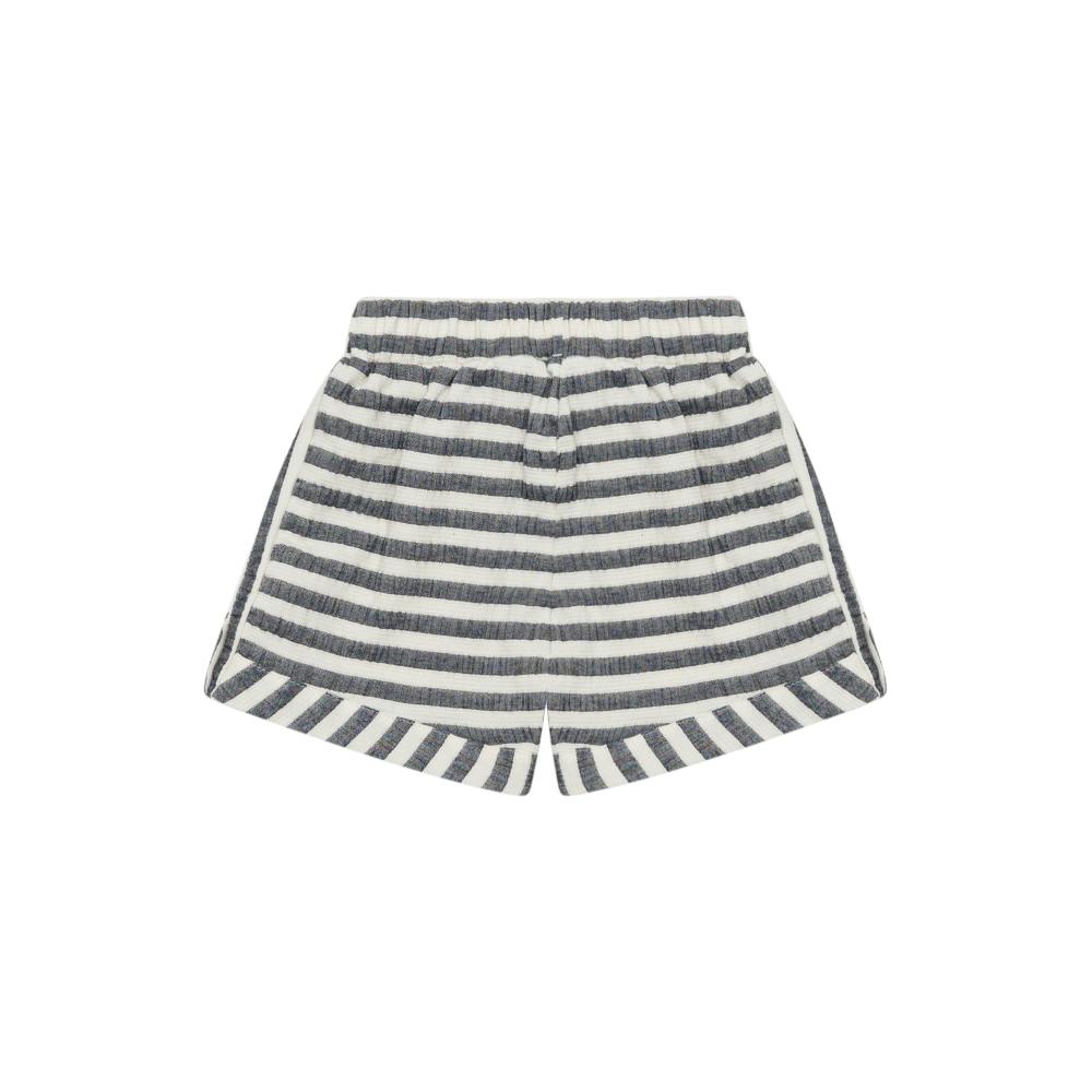 Kaatio Shorts | Blue Marine - White Striped