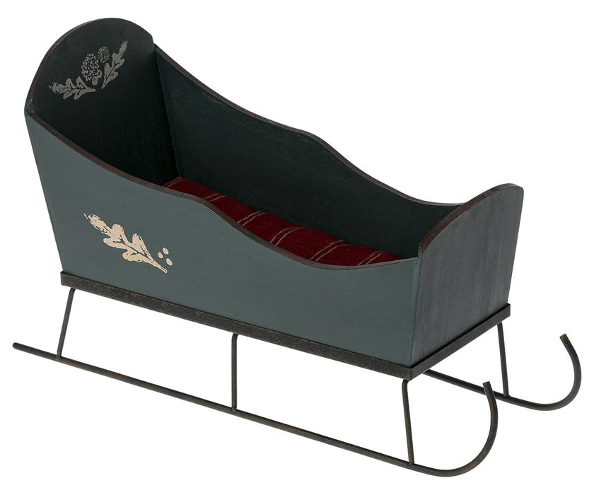 Sleigh, Medium - Green