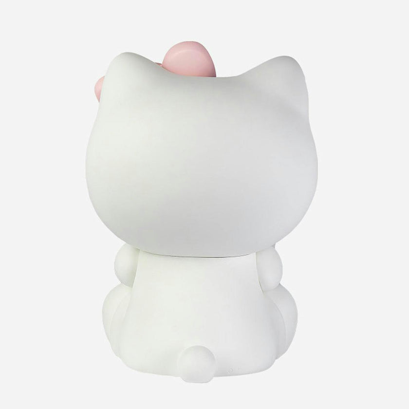 Hello Kitty APPLE Matt White with Pastel Pink Apple 10in