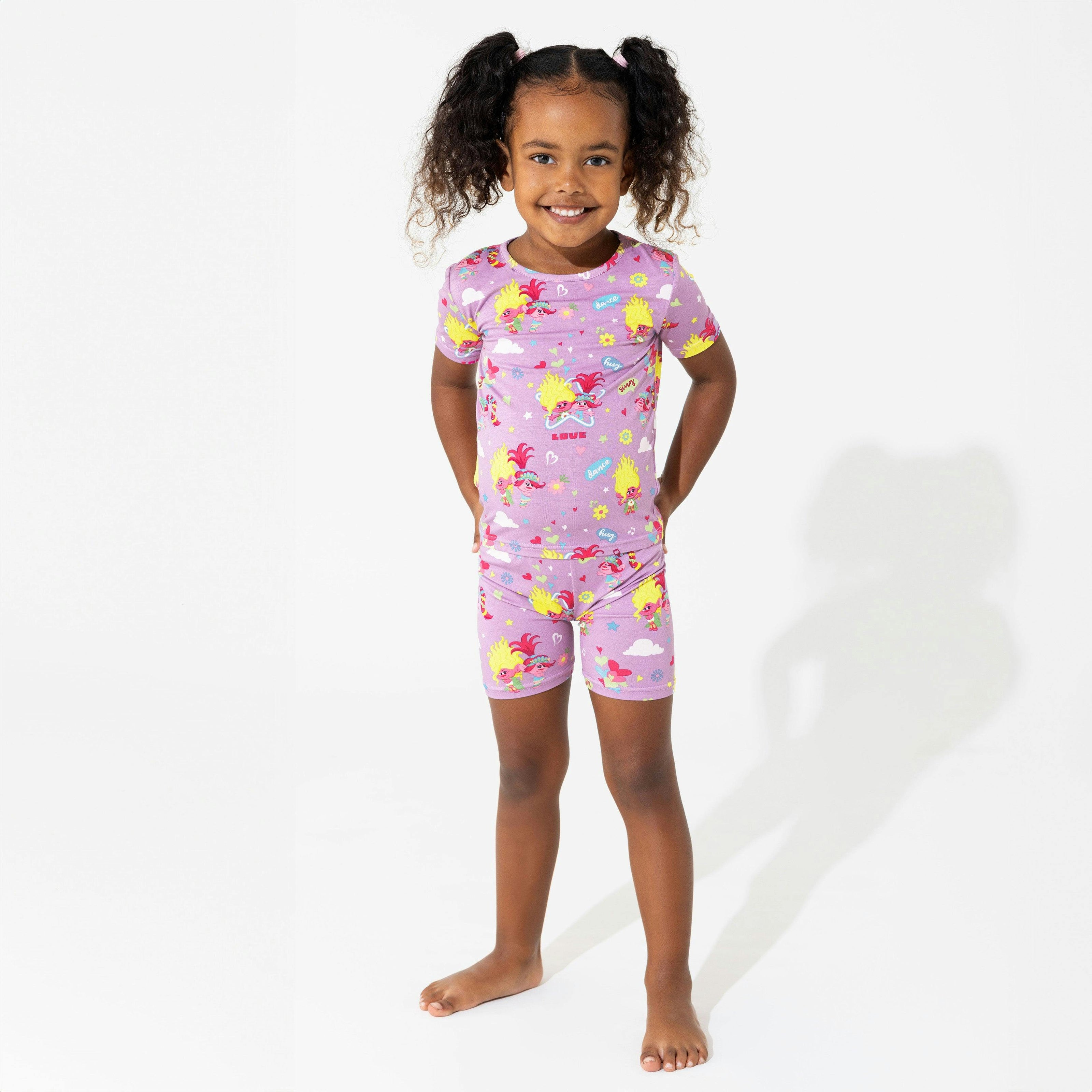 Trolls Valentine's Day Kids Bamboo Short Set