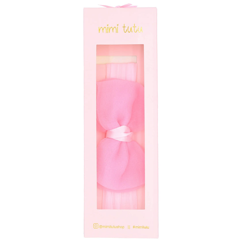 Multicolor Tulle Bow Headband