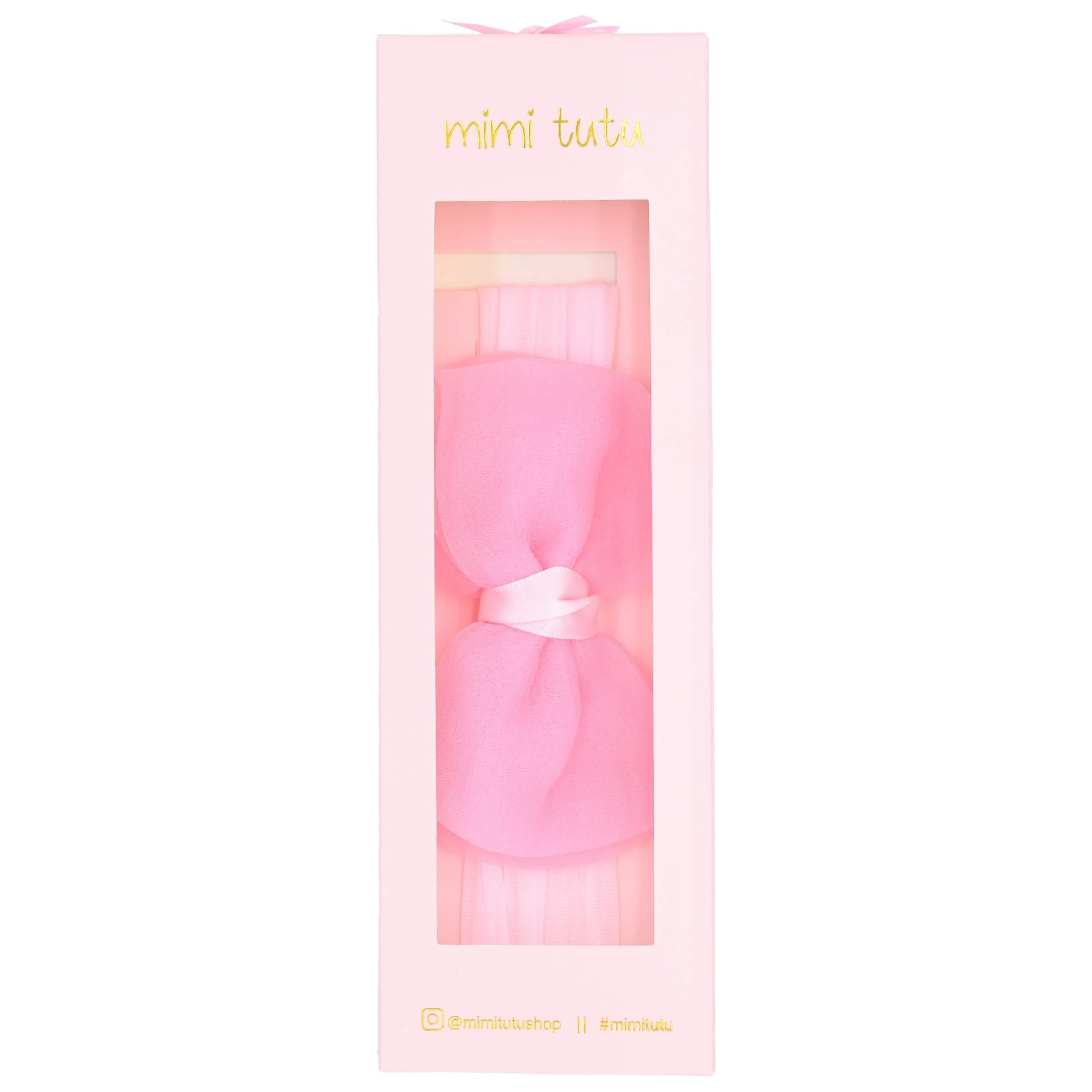 Multicolor Tulle Bow Headband