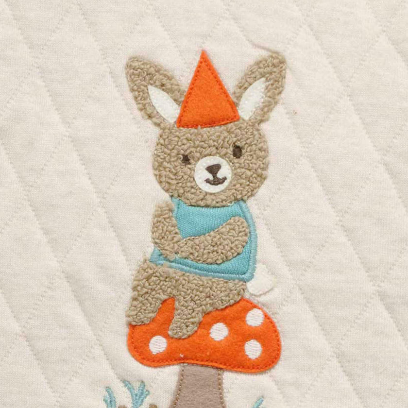 Quilted Track Set Gnome Print