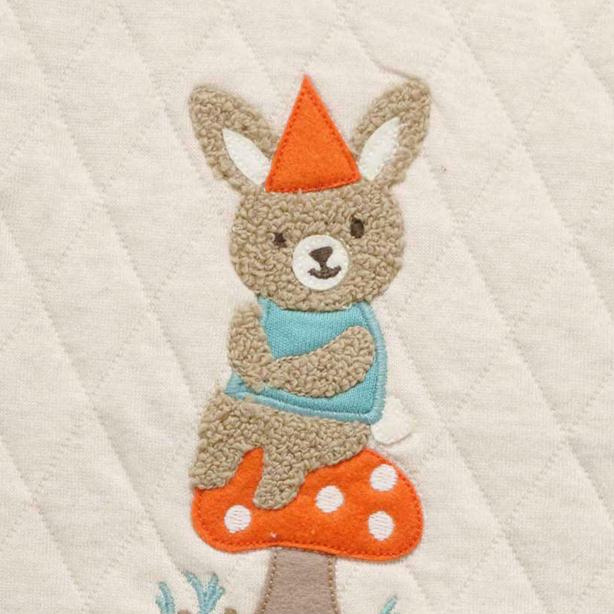 Quilted Track Set Gnome Print