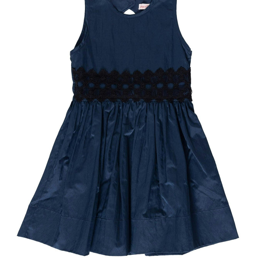 Mini Greyson Dress in Navy