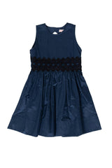 Mini Greyson Dress in Navy
