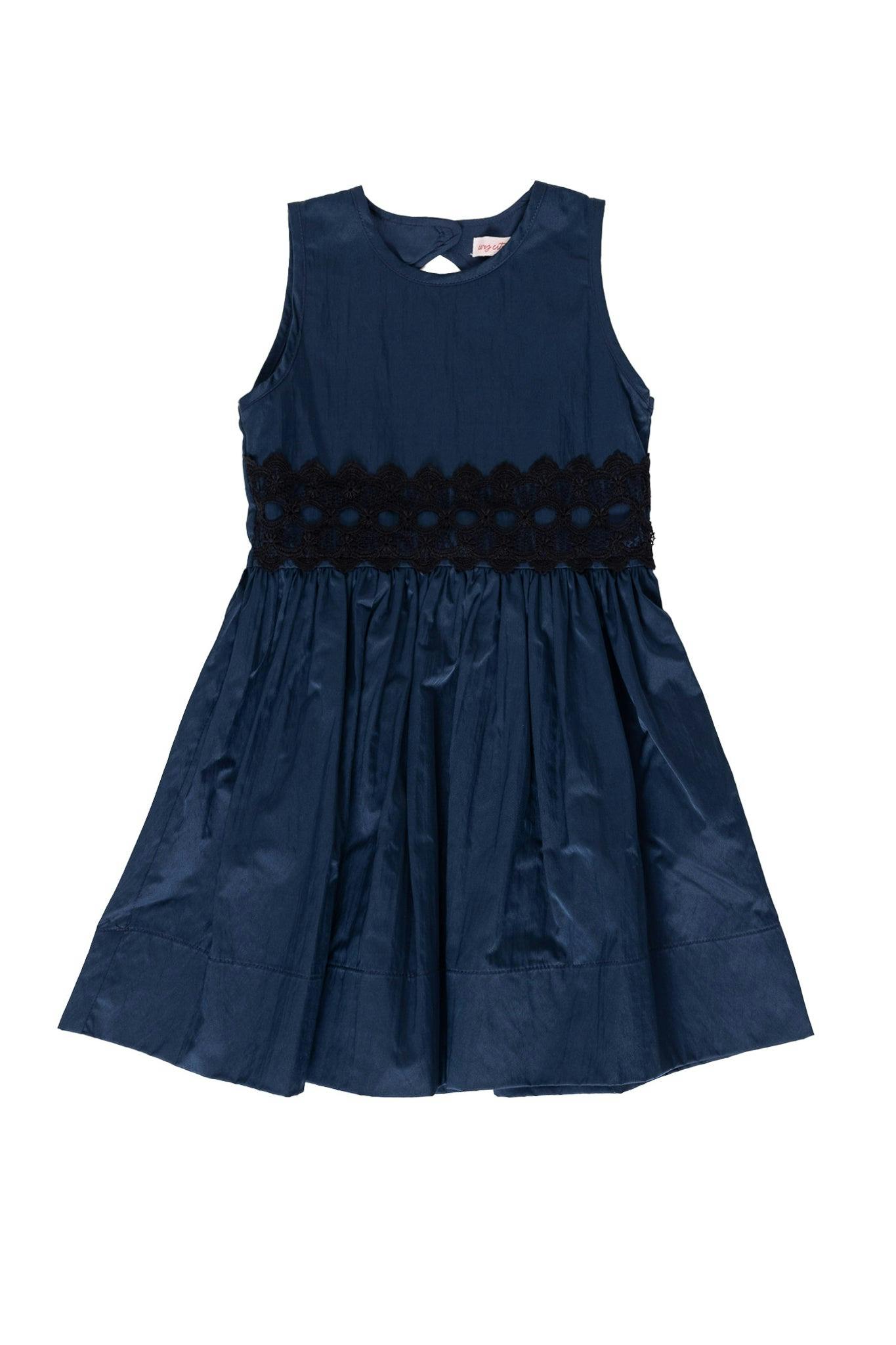 Mini Greyson Dress in Navy