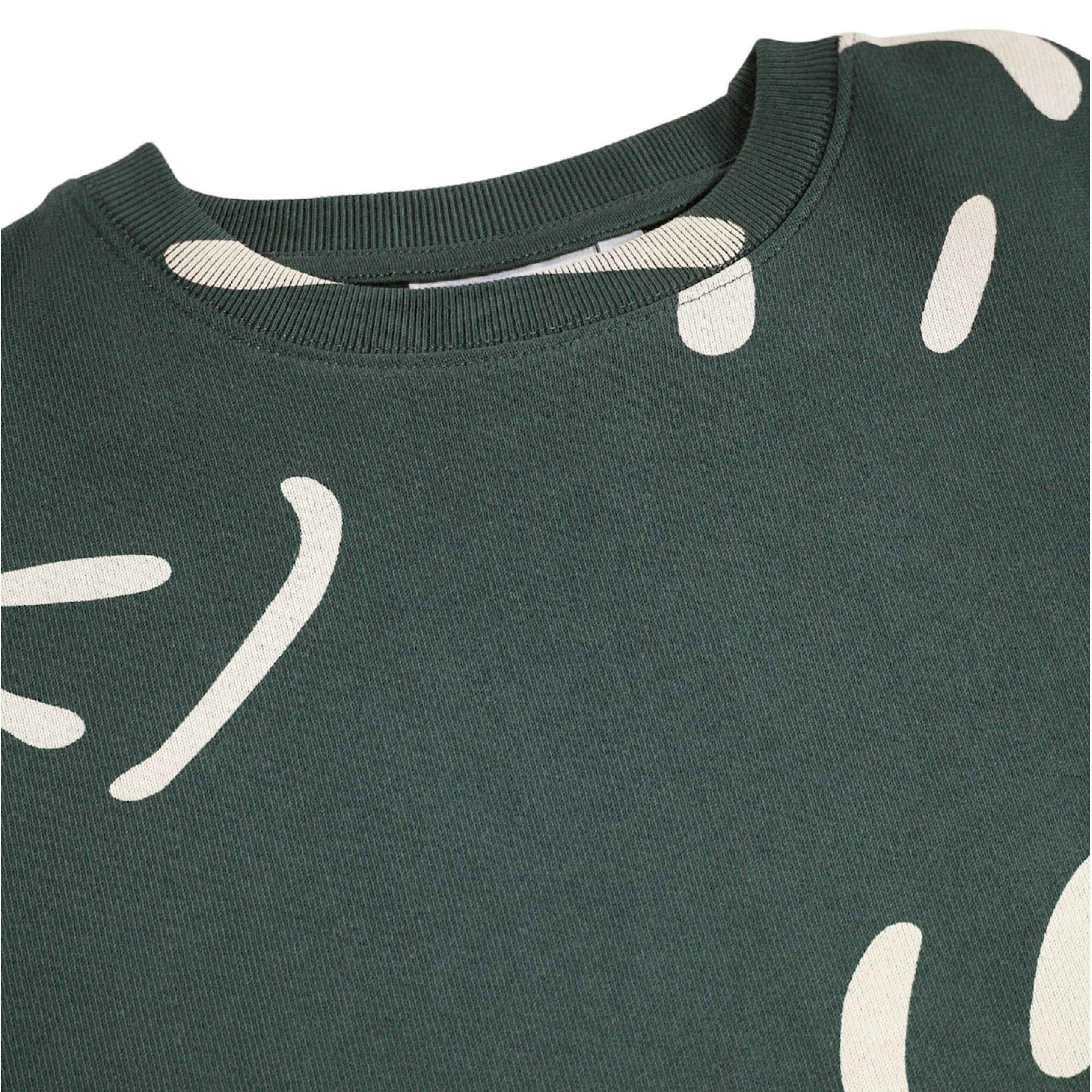 Molo Monti Big Smiles Taxus Sweatshirt