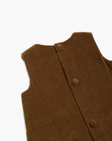 Pichi Dress Chestnut Corduroy