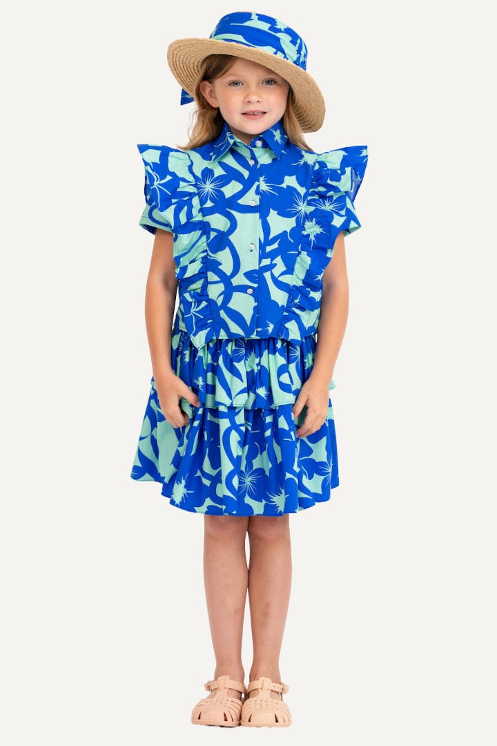 BIANCA RUFFLE BLOUSE