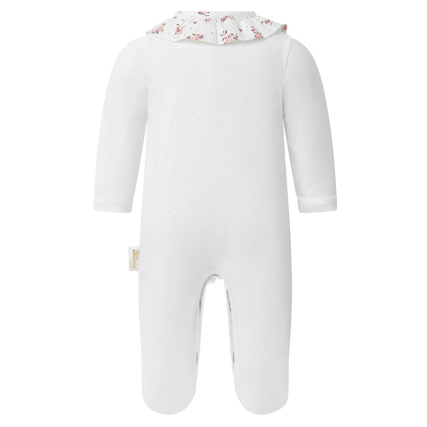 Floral Collar Babygro