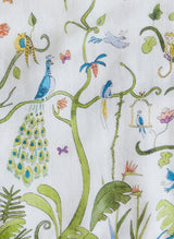 Baby Bib & Shawl Blanket Set - Tropical Chinoiserie