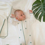 Pima Baby Blanket Green