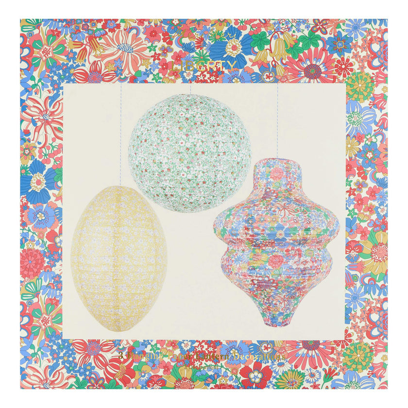 Meri Meri x Liberty Bright Lanterns