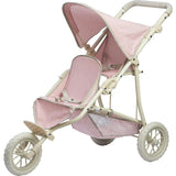 Olivia's Little World Two Doll Jogging-Style Stroller