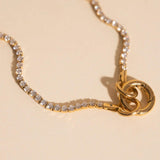 Micro Tennis Necklace