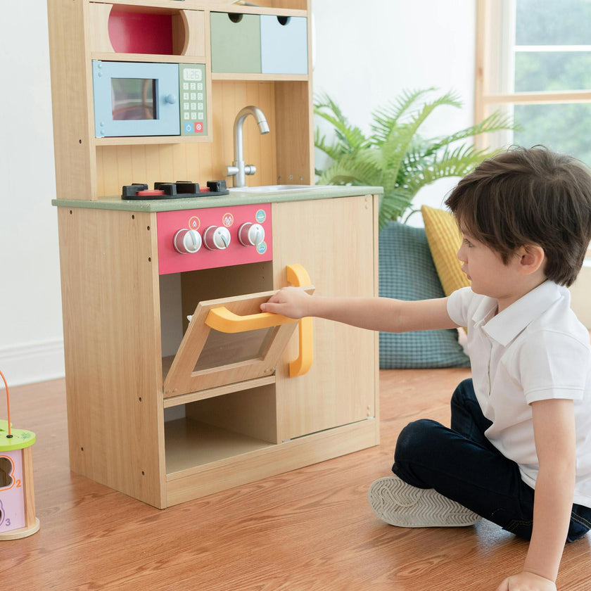 Teamson Kids Little Chef Florence Classic Wooden Play Kitchen