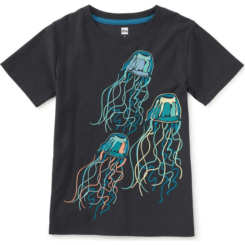 Electric Medusa Jellies Graphic Tee, Black