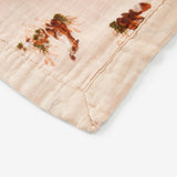 Floral Big Lovey Three-Layer Muslin Blanket