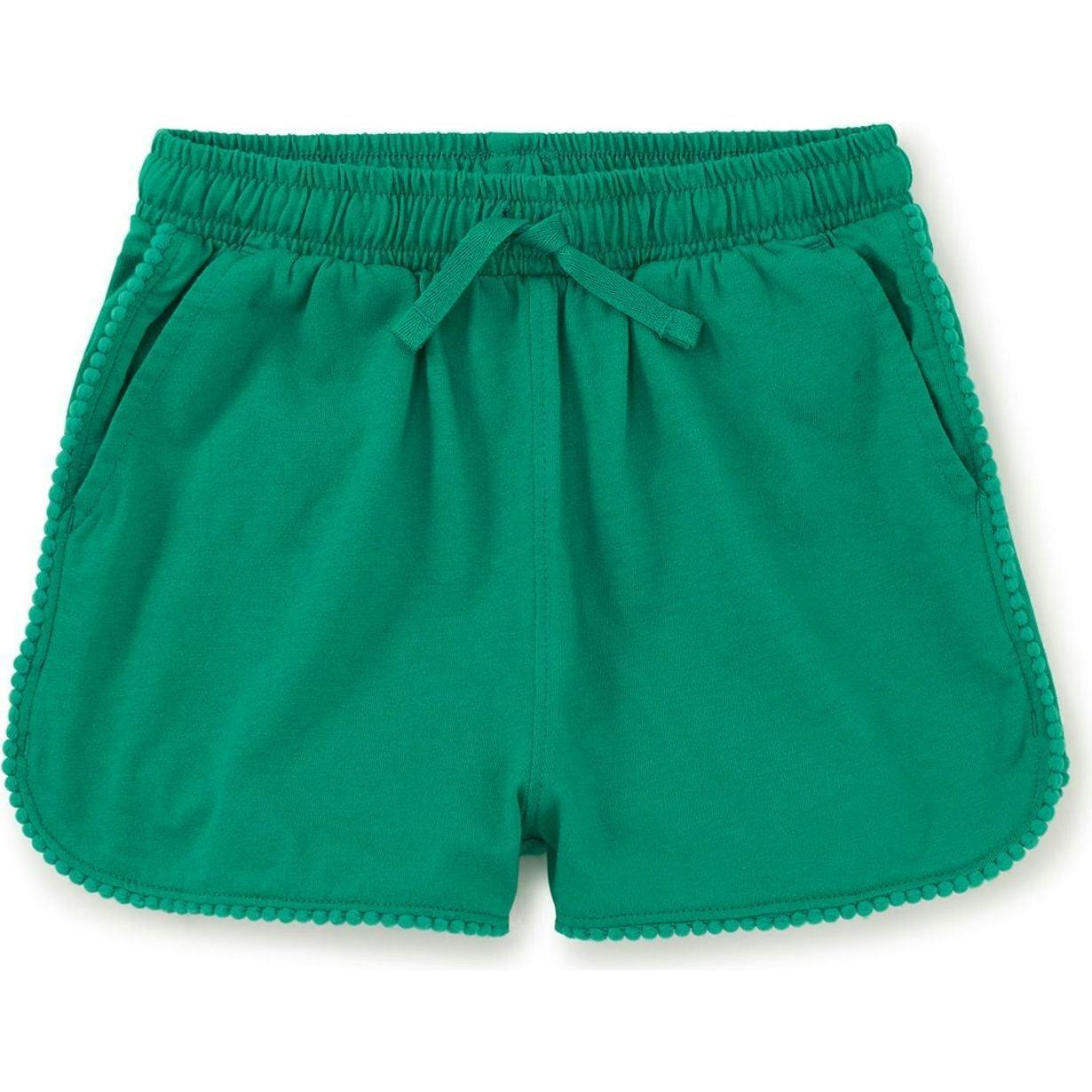 Pom-Pom Gym Shorts, Grey