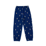Soft Fleece Jogger, Navy Lightning