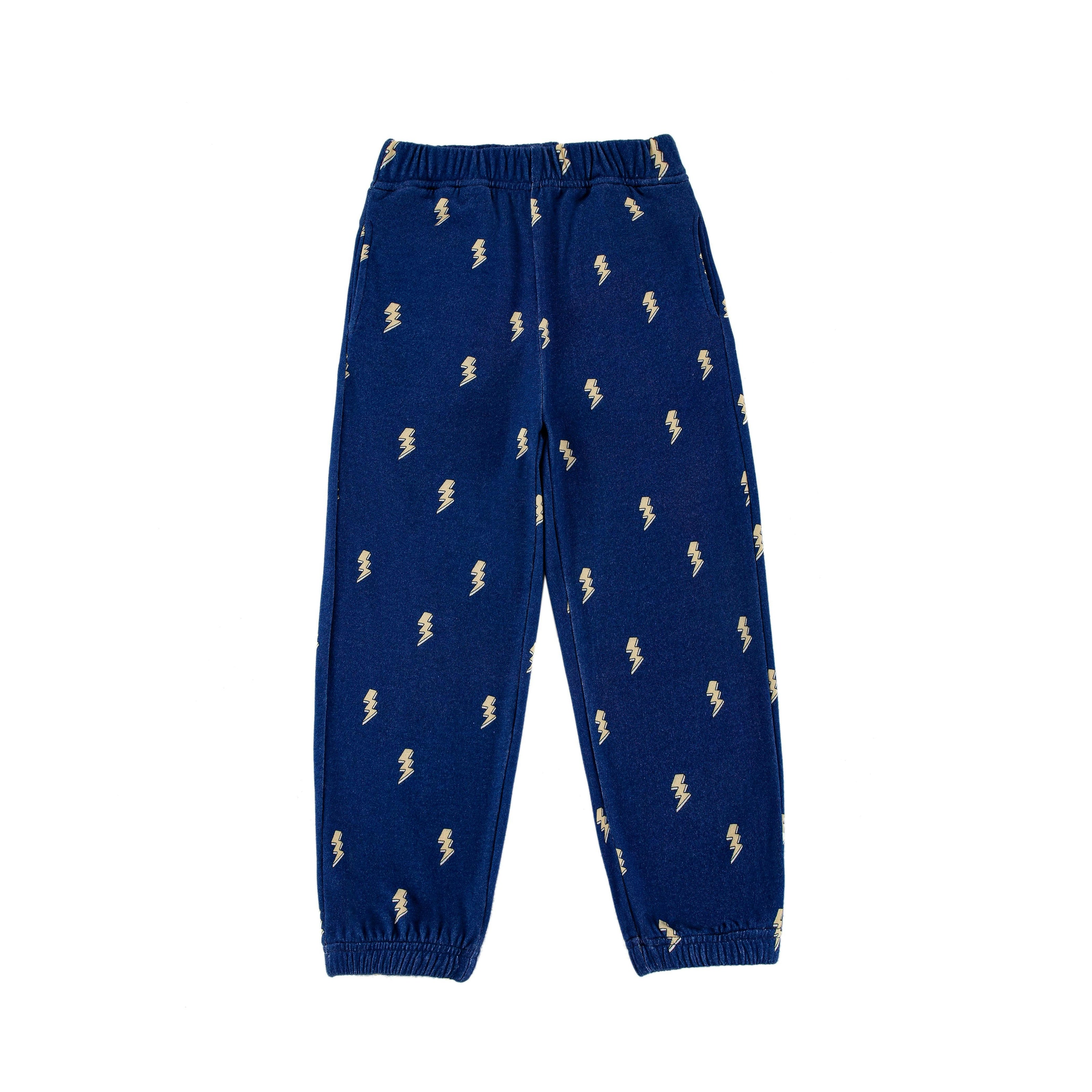 Soft Fleece Jogger, Navy Lightning
