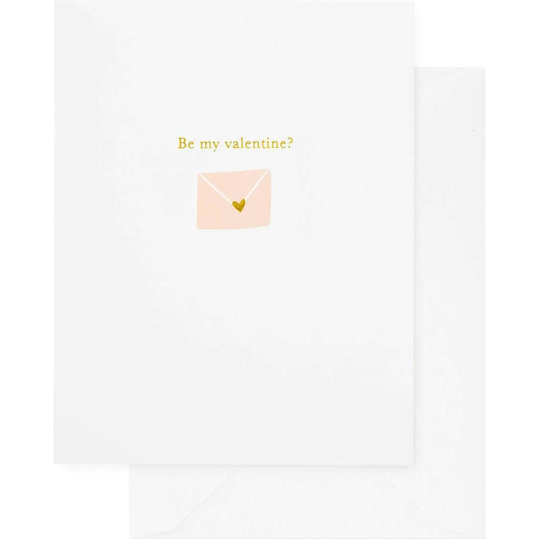 Be My Valentine Card