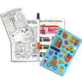 Let's Go! Activity & Coloring Kit - Kitty in the City - Activity Book Markers Postcards Stickers