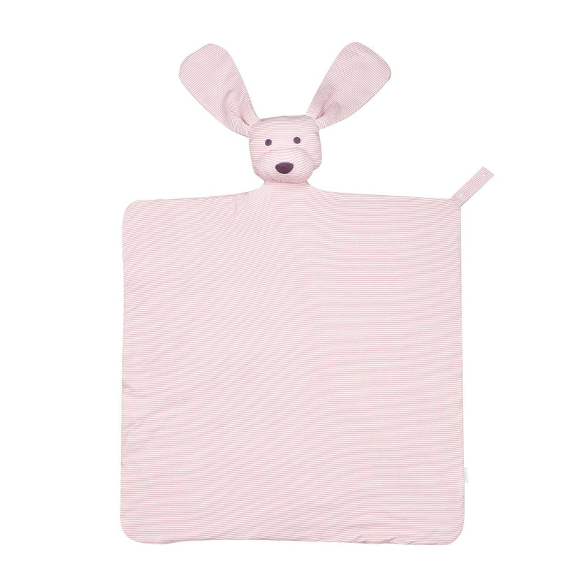 Pink Mini-Stripe Dog Lovey Blanket