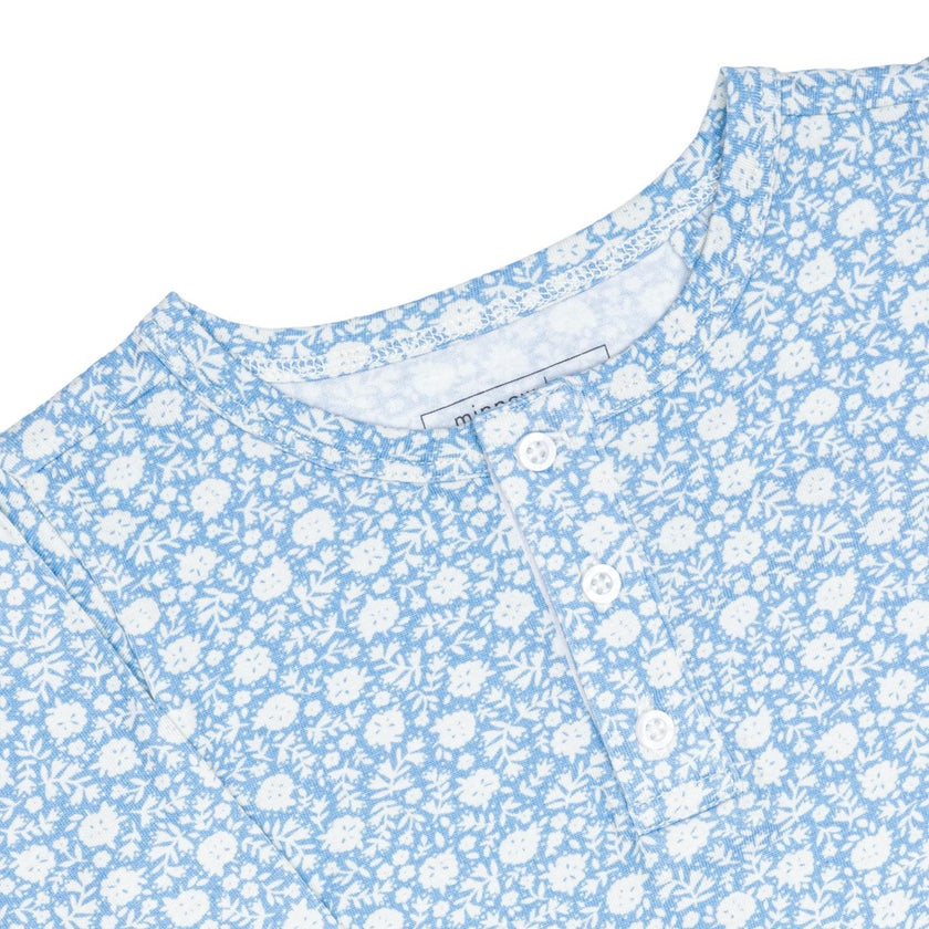 unisex alpine fiore pima pajamas set