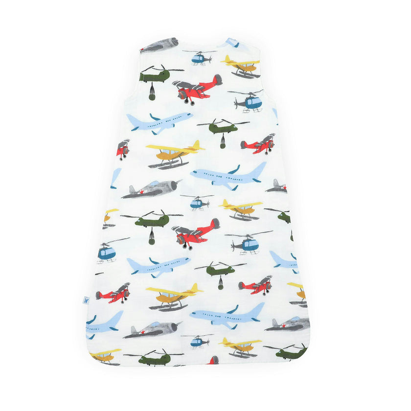 Cotton Muslin Sleep Bag - Air Show