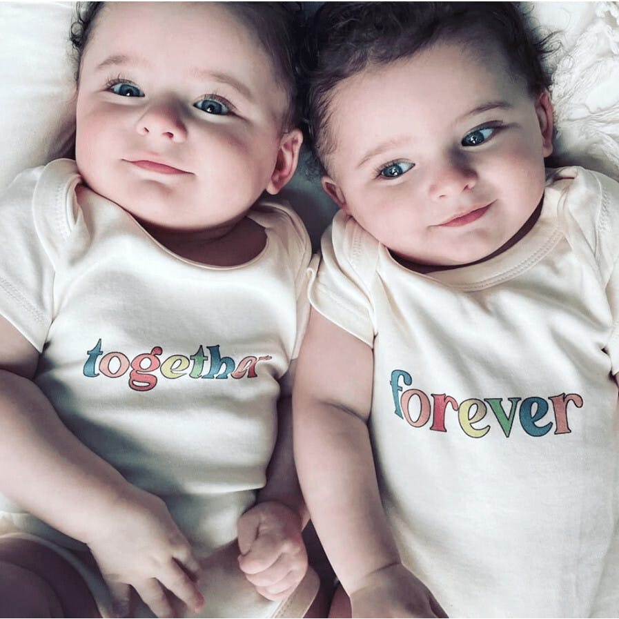 graphic bodysuit | together