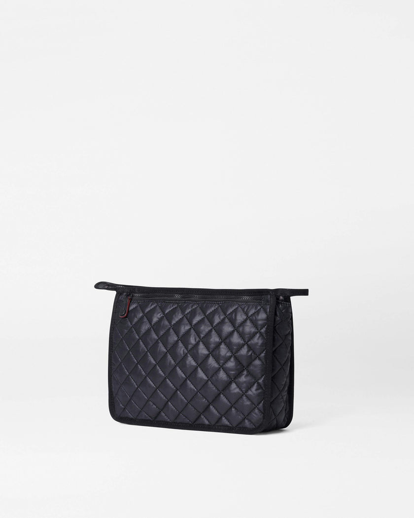 Black Metro Zip Pouch