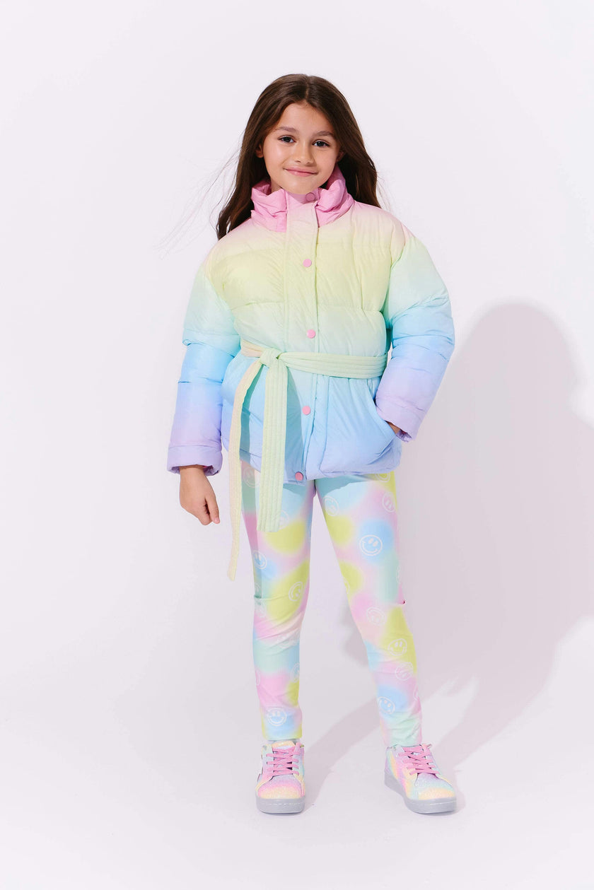 Rainbow Smiley Leggings