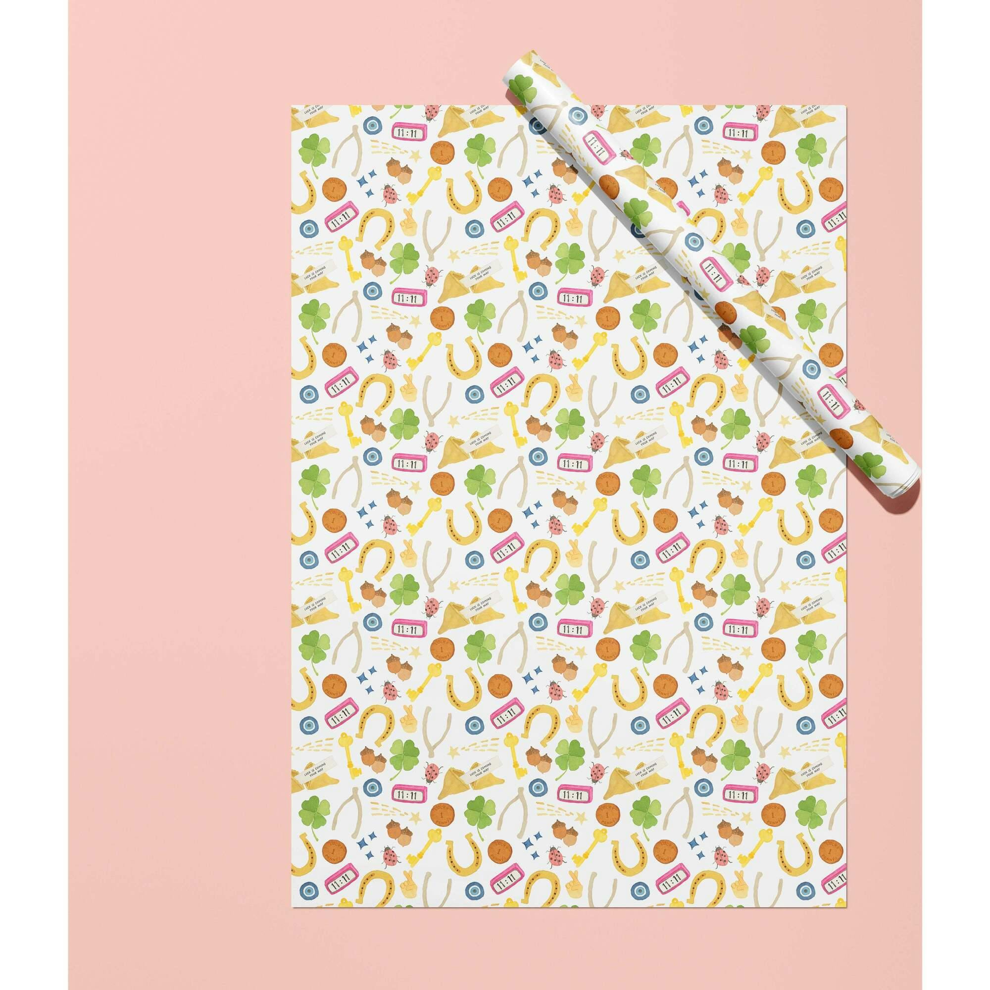 Good Luck Charms Gift Wrap