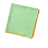 Color Block Sage and Brass Napkin