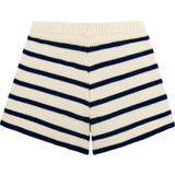 Unisex Breton Stripe Knit Short