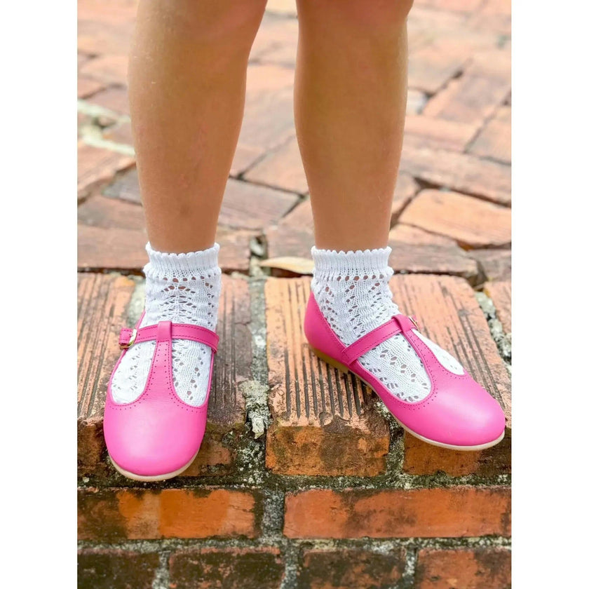 T-Strap in Candy Pink
