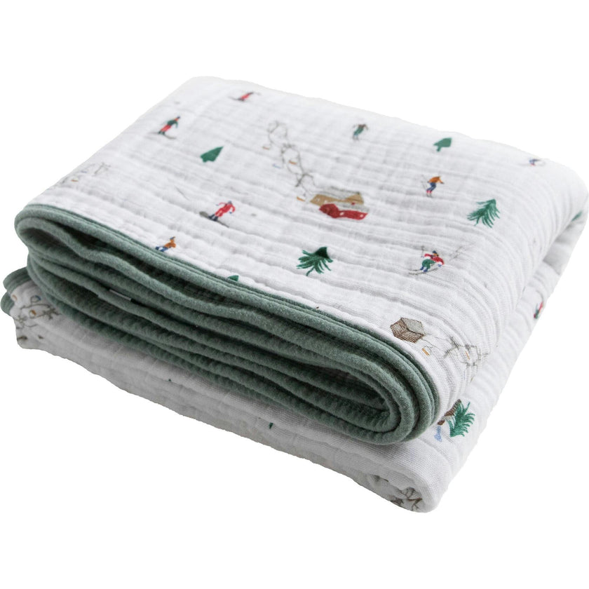 Original Cotton Muslin Quilt - Powder Party