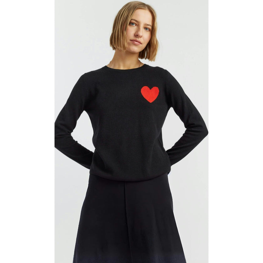 Breton Heart Wool & Cashmere Sweater