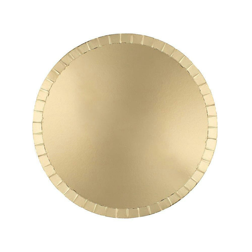 Gold Dessert Plates