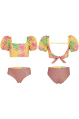 HIBISCUS AMARILLO - BUBBLE BIKINI