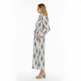 Anais Women's Shirtdress La Creme Ikat, natural