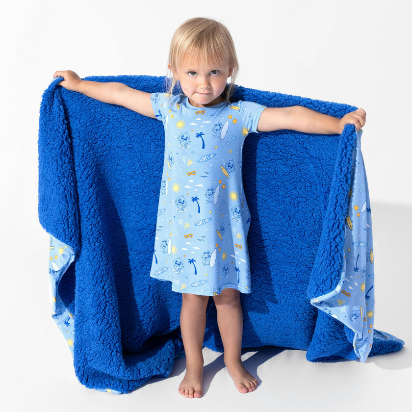 Baby Surf Girls' Short Sleeve Dress