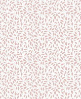 Pink Leaves Pima Cotton Baby One-Piece Pajamas