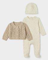 Fottie And Cardigan Set